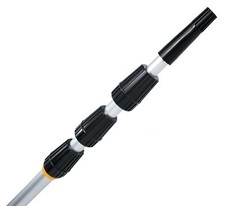 Teleskopstange 8 Meter mit Schraubgewinde und Adapter Aluminiumstange Ausziehbar