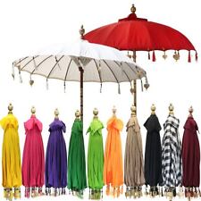 Bali Sonnenschirm Balinesischer Garten Sommer Sonnenschutz Schirm ca.180 cm