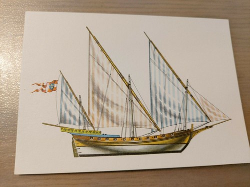 Postkarte segelschiff typ - postkarte,