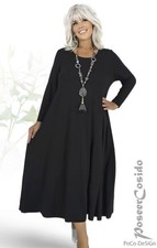 LAGENLOOK Basic Ballon-Kleid