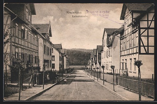 Ansichtskarte kreiensen - ansichtskarte,