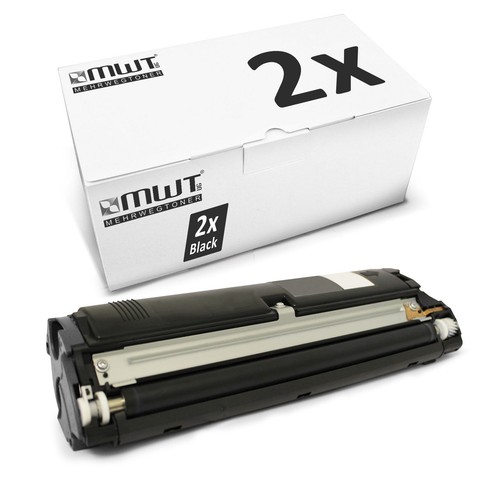 Toner schwarz für konica - 2x,