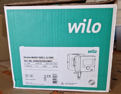 Pumpe wilo stratos maxo - wilo,