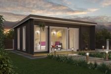 Gartenhaus Blockhaus  Pultdach