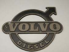 Vintage Volvo Diesel Metallschild