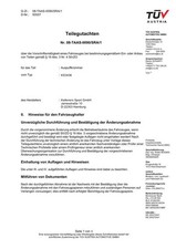 Teilegutachten Kelleners