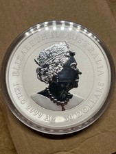 Ox Ochse 1 kg Silbermünze