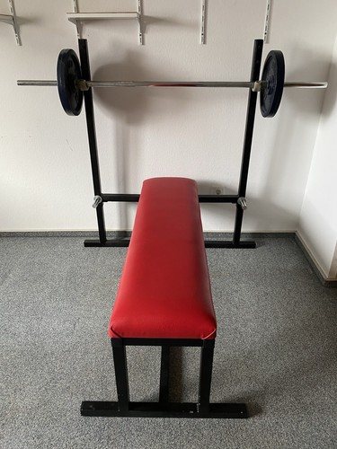 Hantelbank mit hantelstange - mit,