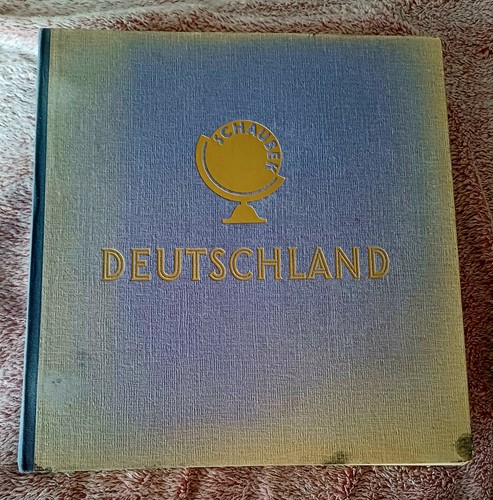 Briefmarkenalbum schaubeck - briefmarkenalbum,