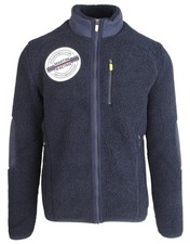 Porsche Motorsport Martini Racing Herren Fleece Jacke Strickjacke Blau