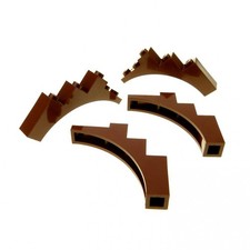 4x Lego Bogenstein viertel