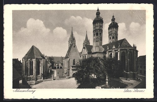 Ansichtskarte naumburg - ansichtskarte,
