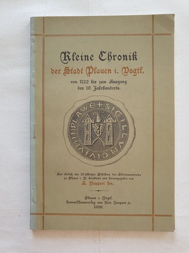 Kleine chronik der stadt - kleine,