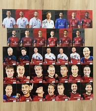 34X 1.FC Nürnberg Autogrammkartensatz Handsigniert 2017/18 / 2019/20!!!