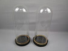 Glasdom / Stolp mit Holzsockel