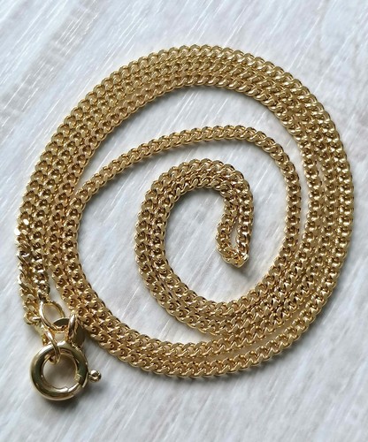 Gold kette panzekette - gold,