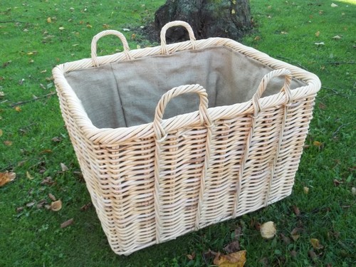 Fireplace basket wooden - fireplace,