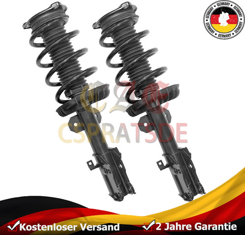 Komplett stoßdämpfer - 2x,