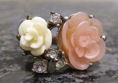 Modeschmuck ring rosa und - modeschmuck,
