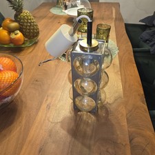 Temde Hängelampe 60er 70er Vintage Design Bubble Glas Hängeleuchte