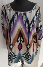 Jadicted Bluse Neu Seide Wunderschön Sehr Hoher Neupreis! Brustweite ca. 72 cm