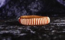 antikes Lederarmband Afrikanische Massai Armband Handarbeit Leder Perlen vintage