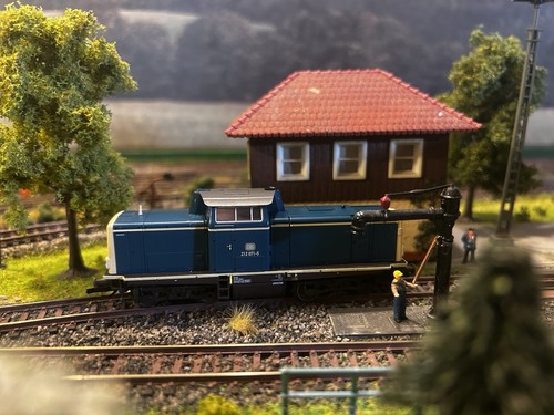 Tillig diesellok 212 - tt,