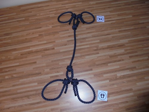 Fesseln seilfessel hand - seilfessel,, hand-