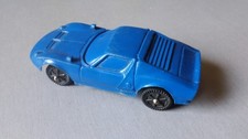 Gummiauto Stelco Lamborghini Miura blau
