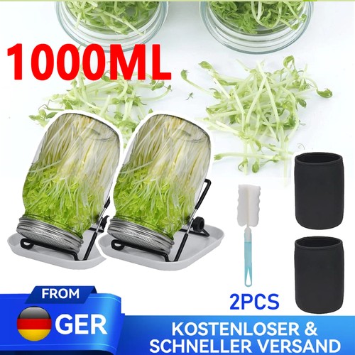 Sprossenglas keimglas - 2x,