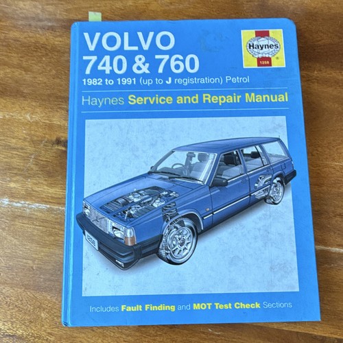 Haynes volvo 740 760 ab1982 - 740+760,