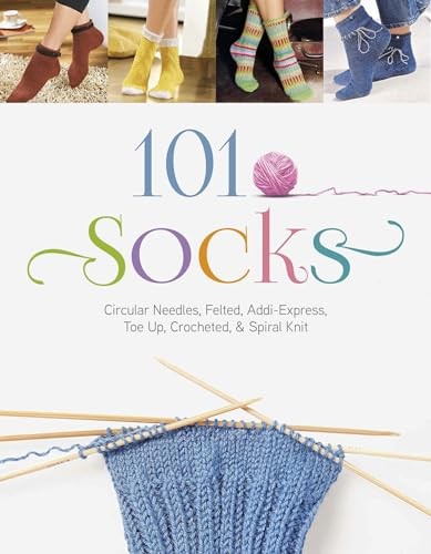 101 socks circular needles - socks,