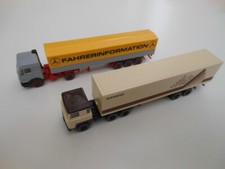 2 x seltene LKW Werbemodelle