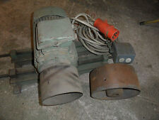 Elektromotor 5,5 kW, 2840 U/min mit Flachriemenscheibe 