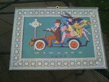 DDR Kalender Werbung Reklame WIRATEX Textilien Mode Bekleidung Handarbeit 1968