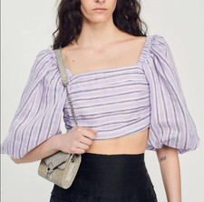 Sandro Paris Damen Top lila