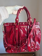 Miu Miu  Leder Groß