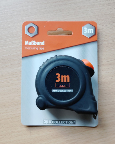 Maßband rollbandmaß 16mm - 3m,