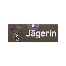 Jägerin Jagdschild mit