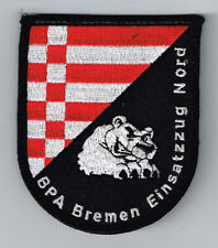 Polizei Bremen  --  Einsatzzug Nord  --   Stoffabzeichen  --