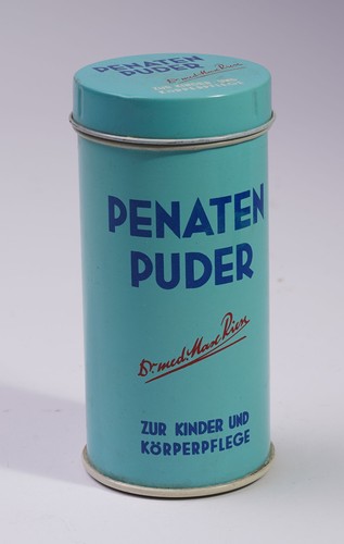 Schöne alte blechdose penaten - alte,
