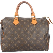 Louis Vuitton Canvas Monogram Speedy 30