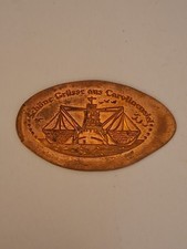 Quetschmünze Niedersachsen Carolinensiel Teekutter Kutter 1 Münze