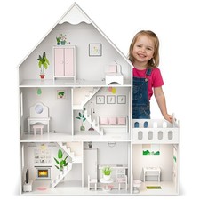Kinderplay Holz-Puppenhaus 118