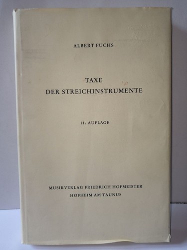 Taxe der streichinstrumente - taxe,
