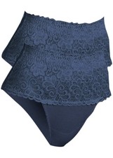 2er Pack Shape Slip mit starker Formkraft Gr. 50 Dunkelblau Damen-Höschen Neu*