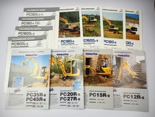 12x Prospekt Komatsu PC