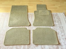 original Mercedes W124 V124 Fußmatten Rechtslenker UK braun Rips Matte