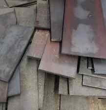 Posten 10 kg Stahl schwarz gewalzt Flach Platten Zuschnitte Ankerplatten Reste