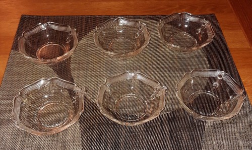 Dessertschalen aus glas - 6, mit